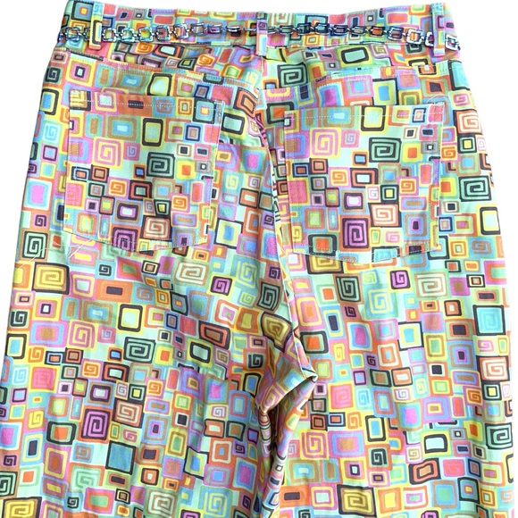 Dolls Kill The Ragged Priest Confusion Chain Pant Size 14 Retro Punk High Waist - Picture 13 of 15